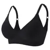 Ropa interior de soporte suave transfronteriza color liso alta calidad brillante fruta simple congelado cómodo sexy cubierta de sujetador para mujer