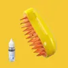 Peine Rociador Inteligente para Mascotas, Cepillo Rociador Limpiador y Desenredante para Gatos y Perros, Vapor Anti-Pelo Suelto, Recargable, Suministros Automáticos para Mascotas