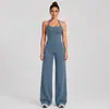 Conjunto de Colete Esportivo Cruzado com Gola Halter e Lindo Design nas Costas, Bojo no Peito, Colete Esportivo para Corrida e Yoga, Conjunto de Tops Esportivos Fitness para Mulheres