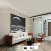 Mobiliario Estándar para Habitación Estándar de Hotel Atour S, Juego Completo para Casas de Huéspedes, Hoteles y Apartamentos, Incluye Camas Individuales y Dobles, Mesas Redondas, Bases de Cama Dedicadas y Mesitas de Noche