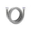 Tubería Corrugada de Acero Inoxidable 304 para Calentador de Agua a Gas Doméstico, Manguera Metálica Flexible a Prueba de Explosiones Engrosada de 4 Puntos para Entrada de Agua Caliente y Fría