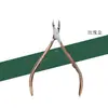 Alicate Bico de Falcão D501 de Aço Inoxidável Tesoura para Cutículas Empurrador de Cutícula Ferramentas de Manicure Cuidado para Mãos e Pés Tesouras Profissionais