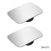 Espejo Retrovisor de Coche Vidrio Espejo Redondo Pequeño para Dar Marcha Atrás, Espejo Reflectante de Ayuda para Dar Marcha Atrás Espejo de Punto Ciego, Espejo Largo Gran Angular