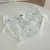 Roupa íntima feminina de seda gelada, estilo fino de verão, borda de renda sexy, algodão puro, antibacteriana 10A, entrepernas estendido, calcinhas triângulo femininas