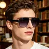 Gafas de Sol de Moda Europea y Americana para Conducir Estilo Urbano para Hombre, Gafas de Sol con Protección Solar para Hombre, Gafas de Sol al por Mayor Transfronterizas