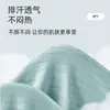 Calzoncillos tipo bóxer de algodón acanalado con rayas verticales, de tiro medio para hombre, empaquetados individualmente, ropa interior de algodón de fibra larga, 100% algodón para adolescentes