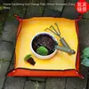 Tapete Cambia-Tierra para Suculentas de Balcón, Tela Plegable en Cuatro Esquinas Anti-Fugas Atrapa-Tierra, Tapete Impermeable de Trabajo para Trasplante de Jardinería
