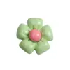 Flores de Resina Brillantes Color Dopamina DIY Pegamento de Crema Accesorios para el Cabello Pasador Pasador Parche Funda para Teléfono Móvil Accesorios para Refrigerador