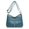 Nova bolsa de comércio exterior transfronteiriça, bolsa feminina versátil, bolsa transversal, textura de couro macio fashion, bolsa de ombro de grande capacidade, bolsa para mães