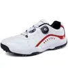 Zapatos Deportivos Transfronterizos Modelo Nuevo 2025 Zapatos Profesionales de Golf para Hombre Zapatos Deportivos Antideslizantes para Interiores Venta Directa de Fábrica