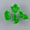 Molde de Hoja de Primavera diy Molde para Pastel Juego de Herramientas para Hornear Patrón Pan al Vapor Bollos al Vapor Molde para Fideos