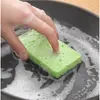 Paño de Limpieza de Pulpa de Madera y Algodón para Lavar Ollas y Manchas de Grasa, Esponja Limpiadora para Lavar Platos y Ollas, Esponja Doméstica para Limpiar la Cocina