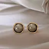Pendientes de Borla de Perlas Estilo Francés con Cierre de Plata 925 para Mujer, Tachuelas de Temperamento de Lujo Ligero, Nuevo Modelo 2026, Pendientes de Alta Gama para Primavera y Verano