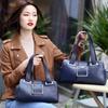 Bolso de Mano para Mujer de Cuero Genuino Estilo Europeo y Americano Nuevo Estilo 2026, Bolso Almohada Moderno y Versátil, Bolso de Hombro para Señoras de Mediana Edad