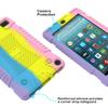 Para Amazon Fire7 2019 Funda plana colorida de silicona suave todo incluido antigolpes Funda protectora para Amazon HD8