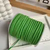 Corda Trançada, Corda de Camurça, Corda de Pele de Veado, Cordão, Corda de Couro de Vaca, Flor para Presente Embalagem Têxtil para Casa, Materiais para Corda de Trança DIY
