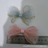 Nuevos accesorios para el cabello de lazo de gasa diy ropa zapatos calcetines bolsa accesorios decoración