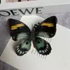 Jardim de Vento Decorativo DIY Monet Borboleta de Parede Layout Simulação Borboleta Mistura Mão Caixa de Presente Presente Borboleta Grande