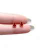 Brincos Elegantes de Cabacinha Fulu com Design Retrô de Nicho para Meninas Novo Estilo Pequenos e Delicados Brincos Diários Bai