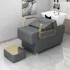Fabricante de Cama de Shampoo para Barbearia Venda Direta Cama de Lavar Semi-Reclinável Celebridade da Internet Cama de Cabeleireiro Simples de Alta Qualidade Especial Novo