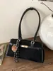 Bolsa de Ombro Retro de Alta Qualidade para Commuter Feminino 2025 Nova Bolsa Simples de Camurça Bolsa Platina