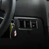 Adecuado para Toyota 07-13 Tantu fibra de carbono volante lado derecho pegatina decorativa accesorios de modificación interior de coche