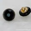 Fivela de sofá colorida botão olho de gato rosto de tartaruga Pedra olho de gato fivela de pé 10MM colorido elegante requintado acessórios para camisa suéter