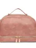 2025 Nova Bolsa de Mão Retro de Grande Capacidade para Viagem Lavável Multi-Camadas Armazenamento Bolsa de Maquiagem Bolsa de Mão Feminina