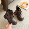 Dr. Infantil. Botas Martens 2026 Otoño Nuevo Estilo Botas Individuales para Niñas Pequeñas Estilo Británico Botas de Princesa para Niñas Botas Cortas para Bebés Niñas