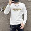 Fábrica de origen, una generación de jóvenes hombres letras estampado en caliente chalecos atractivos ropa de moda casual chaqueta de manga larga