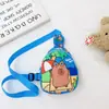 Bolsa Infantil 2025 para Meninos e Meninas, Porta-Moedas Fofo de Desenho Animado, Bolsa Transversal Tendência para Exterior, Bolsa de Peito Casual da Moda
