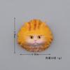6 Colores Cálidos Forma Linda de Cabeza de Gato Dibujo Animado Japonés y Coreano Creativo Hebilla Magnética Imán para Refrigerador Imán Imán Imán