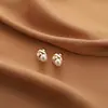 Brincos de Clipe para Velas de Mosquito para Mulheres Sem Orelhas Furadas, Brincos de Pérola de Alta Qualidade, Brincos Estilo Francês Atacado, Luxo Leve Ins, Simples e Elegante