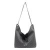 Bolso Grande de Punto de Onda Casual para Mujer 2024 Otoño Nueva Llegada Bolso de Hombro Debajo del Brazo para Mujer Bolso Tote Dulce Portátil de Moda