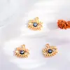Ojos Turcos Azules Transfronterizos Ojo del Diablo Ojo de Medusa Pulsera DIY Collar Accesorios de Joyería Stock Listo Lote