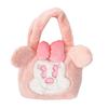 Nueva Bolsa de Peluche de Dibujos Animados Oso Marrón Gran Capacidad Bolso de Hombro Tote para Estudiantes Bolsa para Snacks Venta al por Mayor