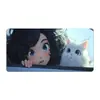Mouse Pad Grande Mais Vendido Transfronteiriço com Ilustrações de Jogos, Design Espessado com Borda Travada, Mouse Pad Antiderrapante para Desktop para Estudo e Jogos