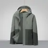 Chaqueta de Asalto para Exteriores para Todas las Estaciones, Capa Única, Estilo Pareja, Bloque de Color, Talla Unisex, Chaqueta para Montañismo y Camping, Cortavientos, Ropa Exterior