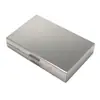 Atacado Aço Inoxidável Porta-Cartões Feminino Caixa para Cartão de Crédito Porta-Cartões de Metal Anti-Roubo Livro de Cartões de Presente Caixa para Cartões de Visita Masculino Verão