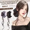 Grampo de Cabelo com Laço, Coque de Peruca, Elástico de Cabelo, Coque Natural Fofo com Cabelos Soltos, Realçador de Volume do Cabelo, Ferramenta Fácil para Penteado