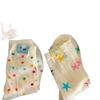 Calcetines de Verano Finos Dopamina Lindos de Malla Ins Tendencia Chica de Verano Absorbentes de Sudor Calcetines Coloridos de Media Pantorrilla para Mujer