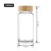 Pote Quadrado para Temperos Frasco para Pimenta em Pó para Churrasco Pote Doméstico para Sal Conjunto de Temperos Frasco para Pimenta em Pó 120ml