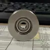 Roda de Rolamento para Trilha de Aço Inoxidável Roda com Ranhura Tipo H Tipo U Levantamento Tipo V Polia Fixa para Cabo de Aço Trilho Guia Roda Guia