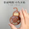 Imán para Refrigerador Cosecha Abundante Personalizado Decoración Creativa para Inauguración de Casa Estilo Nacional Cultural y Creativo Estilo Madera de Fortuna y Prosperidad