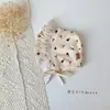 Sombreros para Bebés y Niños Pequeños Primavera y Otoño Nuevo Estilo Protección para Orejas y Cabeza de Niña Sombrero de Princesa Palacio con Cordones para Fontanela
