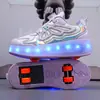 Patinetas de Cuatro Ruedas Automáticas Hot Wheels Transfronterizas para Estudiantes, Niños y Niñas, Patines de Velocidad con Luces