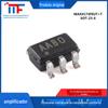 Original MAX4173FEUT + T SOT-23-6 saída de tensão chip amplificador de detecção de corrente lateral alta