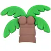 Série de praia mais vendida transfronteiriça tampa de caneta borracha macia PVC fruta do oceano figura decoração de ponta de caneta extensão tampa protetora