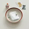 Álbum de Fotos Transparente de Dibujos Animados de 2 pulgadas para Fotos de Identificación de Estudiante, Portatarjetas Mini, Álbum de Almacenamiento Colgante para Bolso de Niña