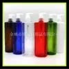 Botella de gel de ducha de 500 ml con bomba de presión botella PET Botella con atomizador de loción Botella de agente de limpieza para mascotas Botella de desinfectante de manos Botella de champú